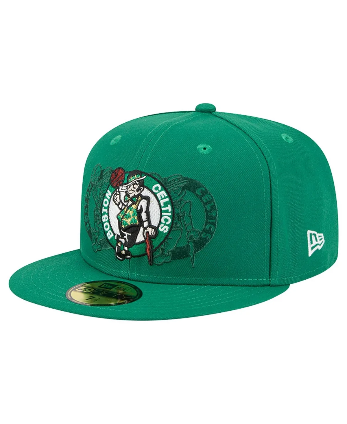 Boston Celtics Tri-Hit 59Fifty Fitted Hat by New Era