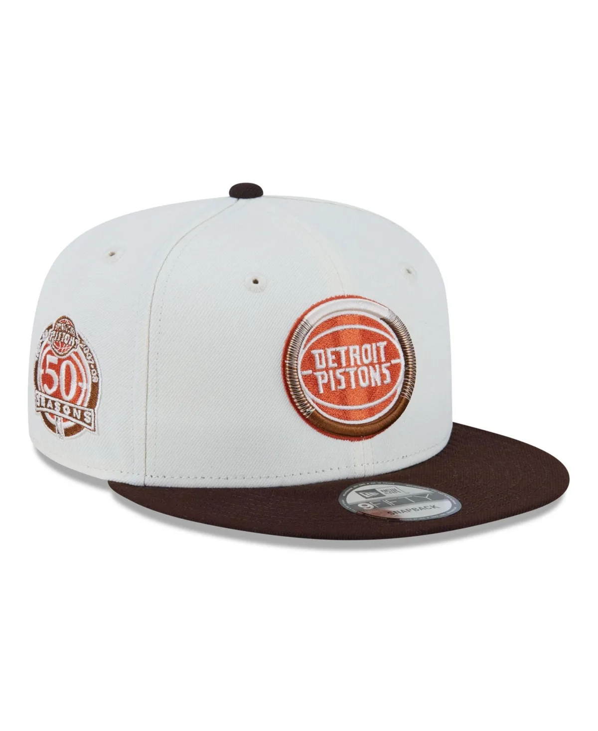 Detroit Pistons Pumpkin Spice 9FIFTY Snapback Hat