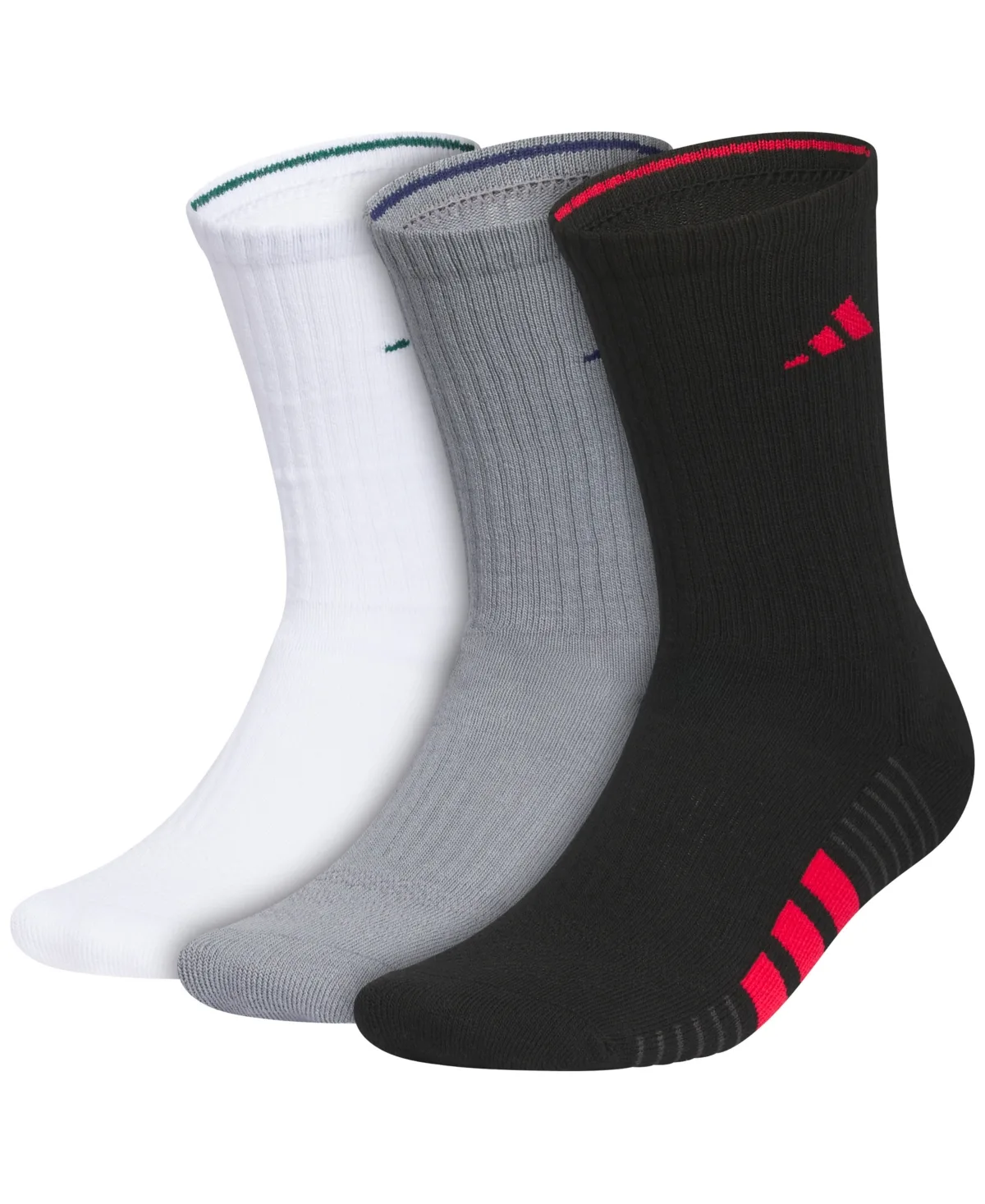 Cushioned 4.0 Arch-Compression Crew Socks 3-Pack by adidas