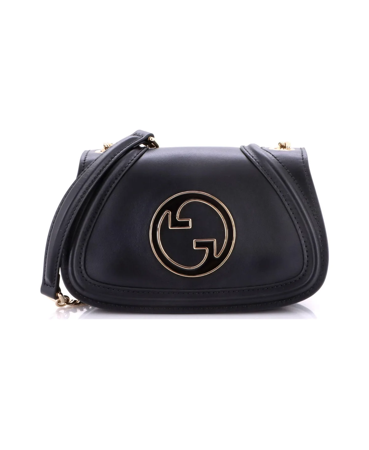 Pre-Owned Gucci Small Blondie Nm Chain Crossbody Bag Leather by Gucci