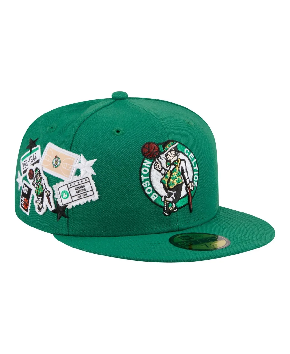 Boston Celtics Team Collage 59FIFTY Fitted Hat by New Era