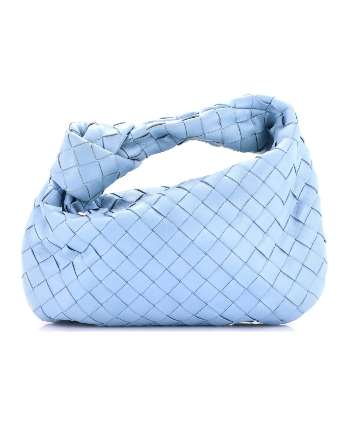 Pre-Owned Bottega Veneta Mini Bv Jodie Hobo Intrecciato Nappa