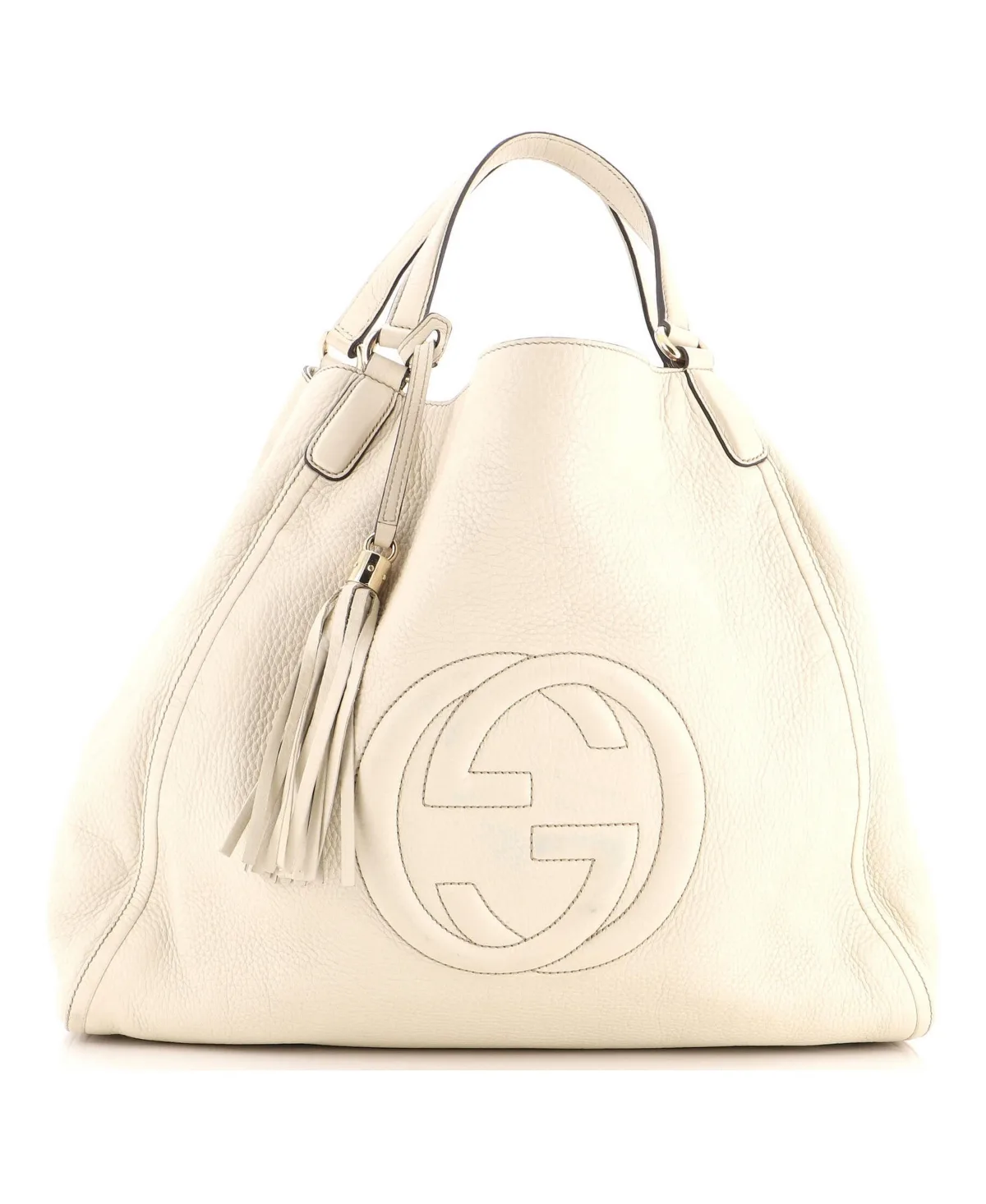 Pre-Owned Large Soho Shoulder Bag Leather