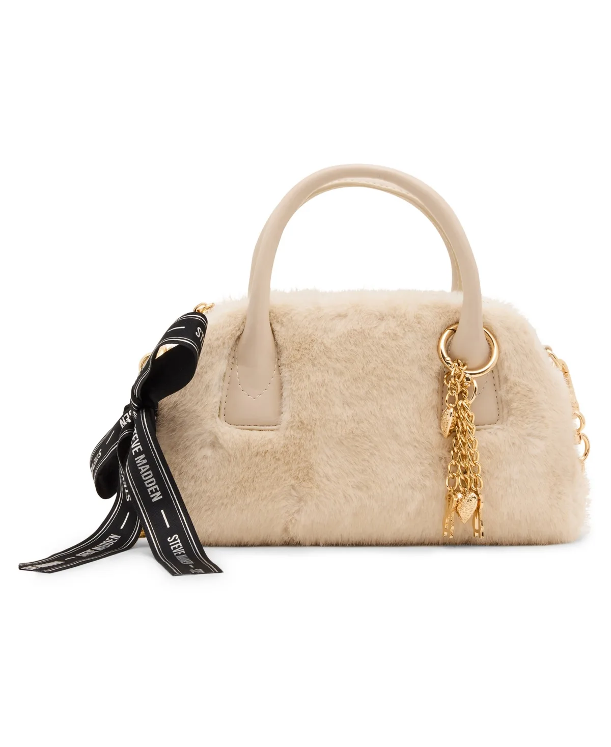 Faux Fur Crossbody Handbag by Steve Madden