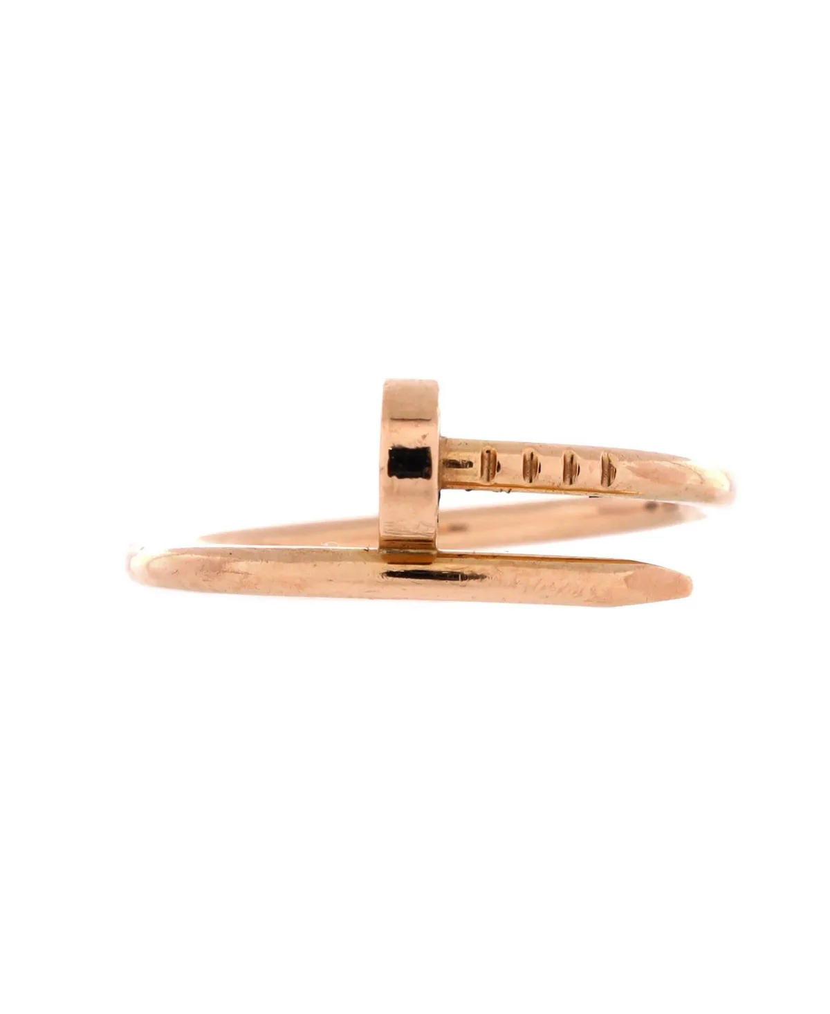 Pre-Owned Cartier Juste Un Clou Ring in 18K Rose Gold by Cartier's