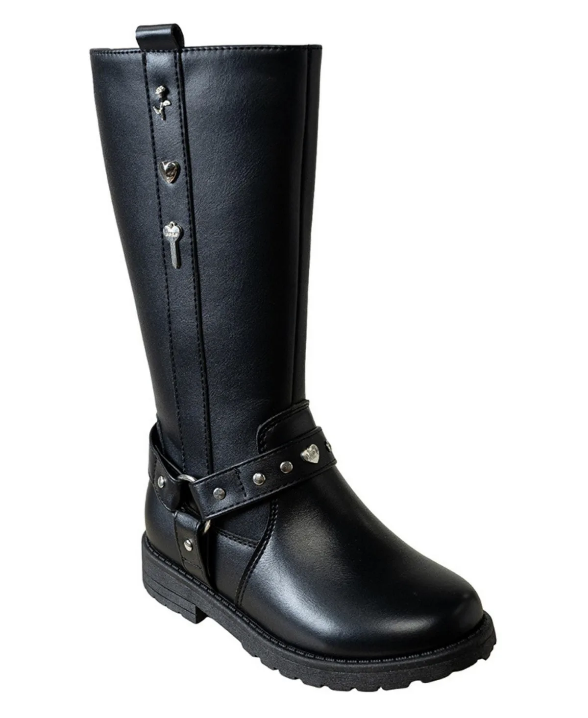 Rider Boot with Charms and Studs by bebe