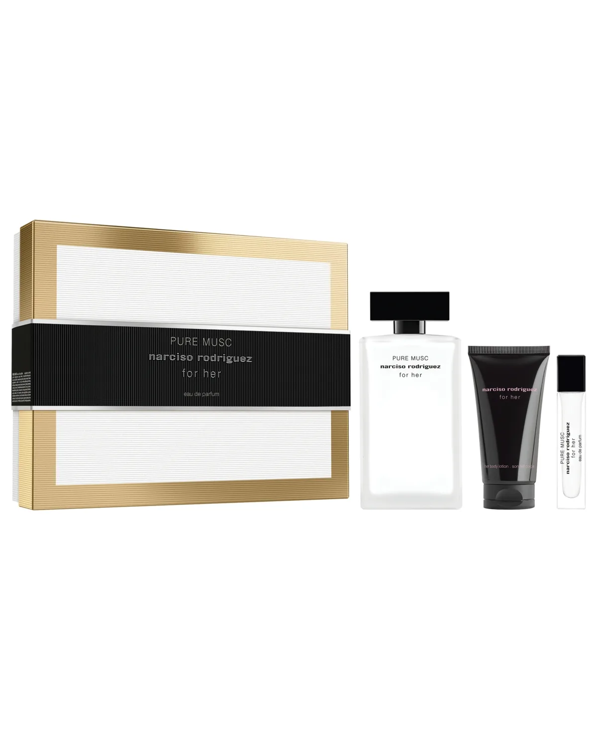 3-Piece for Her Pure Musk Eau De Parfum Gift Set by Narciso Rodriguez