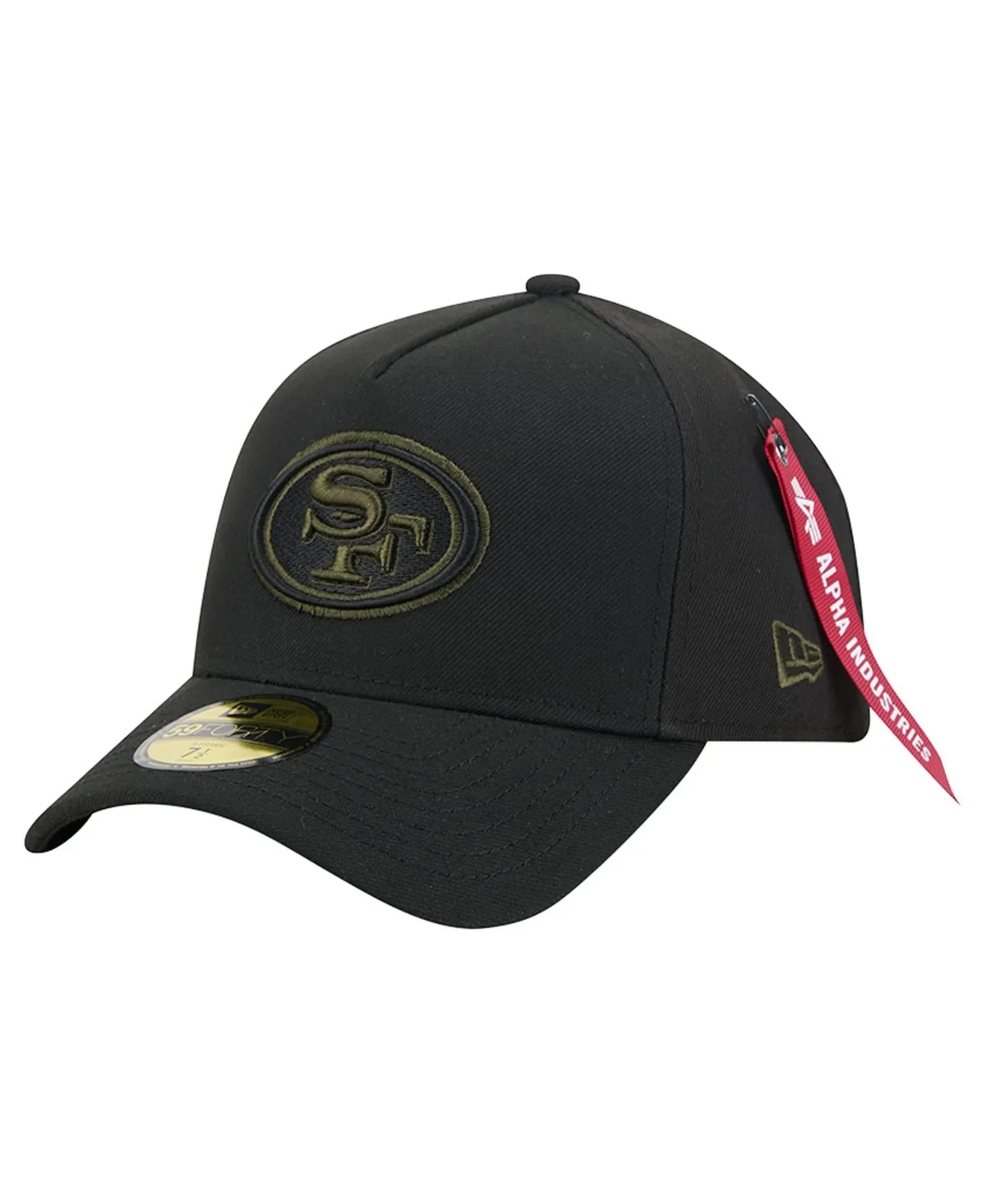 New Era x Alpha Industries San Francisco 49ers A-Frame 59FORTY Fitted Hat by New Era