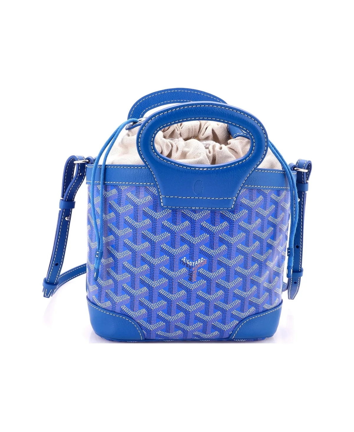 Pre-Owned Goyard Mini Beluga Bag Coated Canvas by Pre Owned Goyard