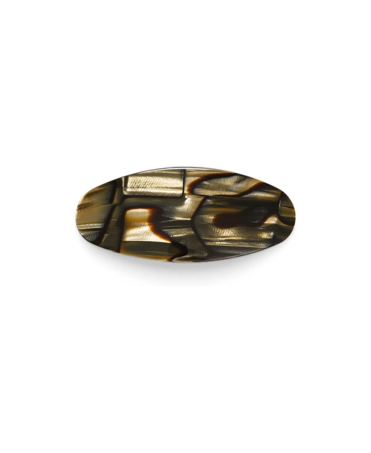 Jumbo Oval Barrette by Machete