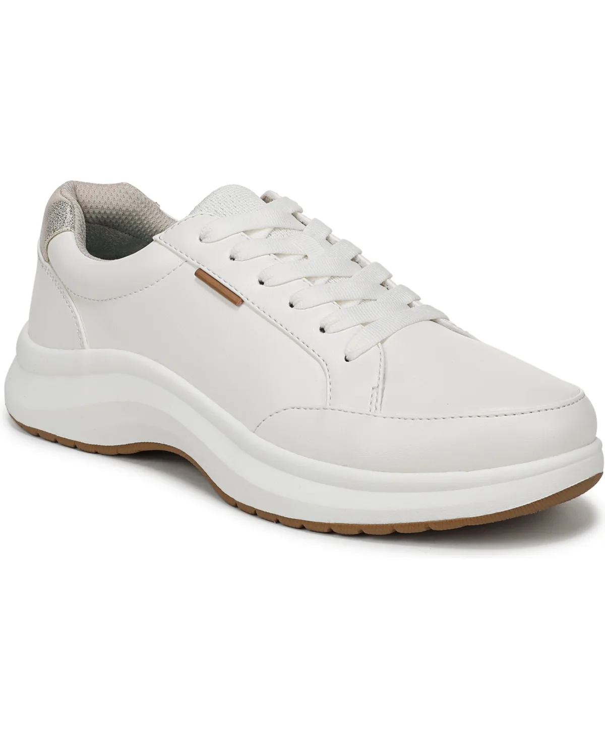 All Beyond Plantar Fasciitis Pain Relief Arch Support Lace-Up Sneakers - Faux Leather by Dr Scholl's