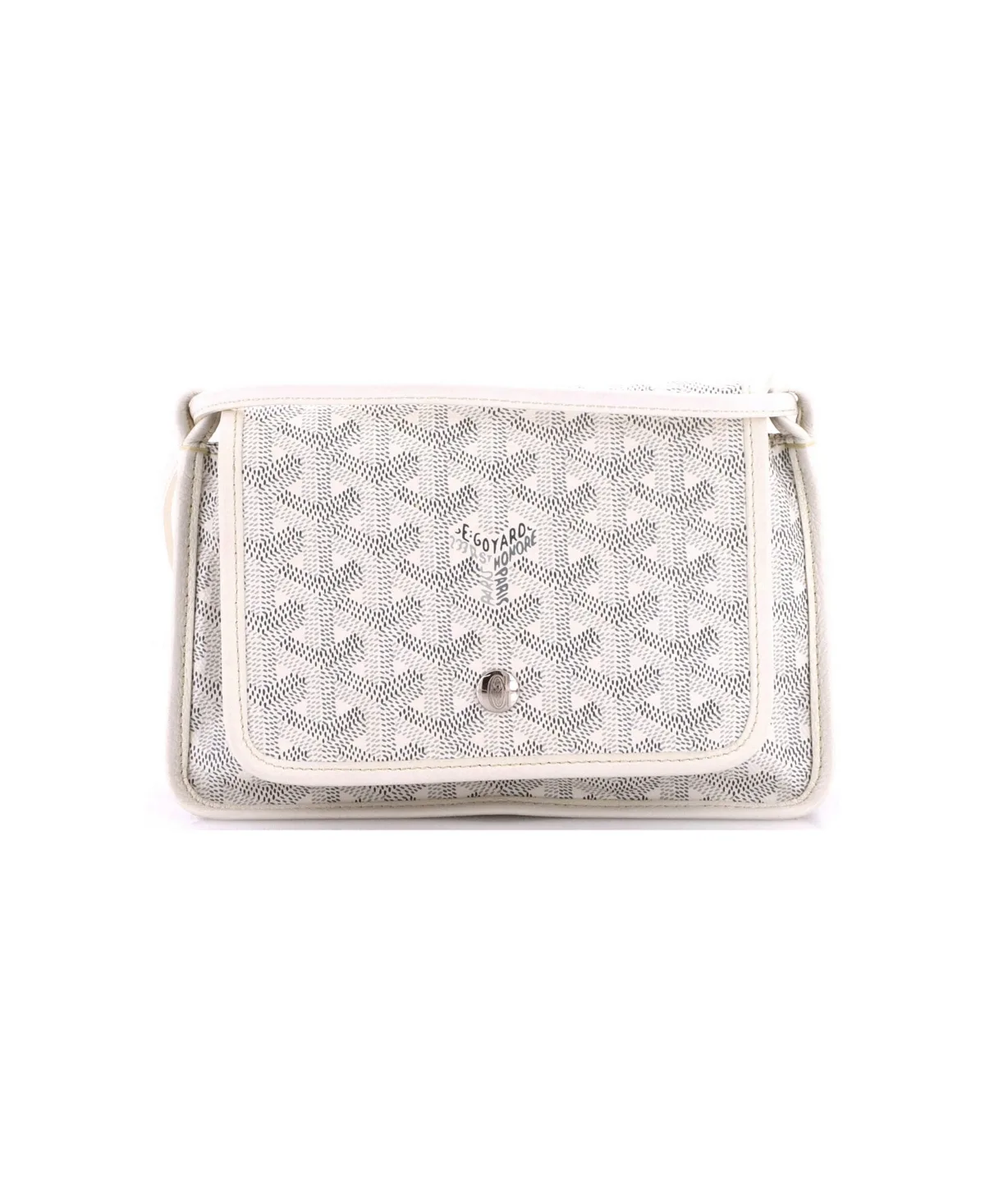 Pre-Owned Goyard Plumet Clutch Wallet Coated Canvas