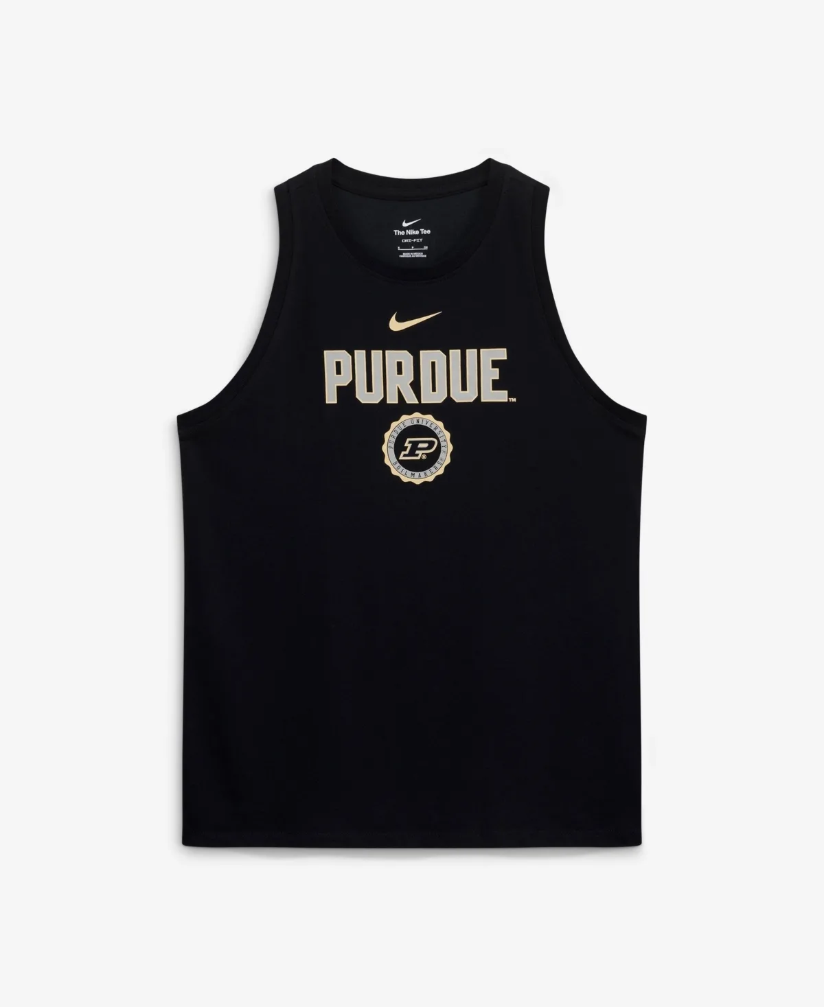Dri-Fit Scoop Neck Sleeveless Cotton-Blend Tank Top