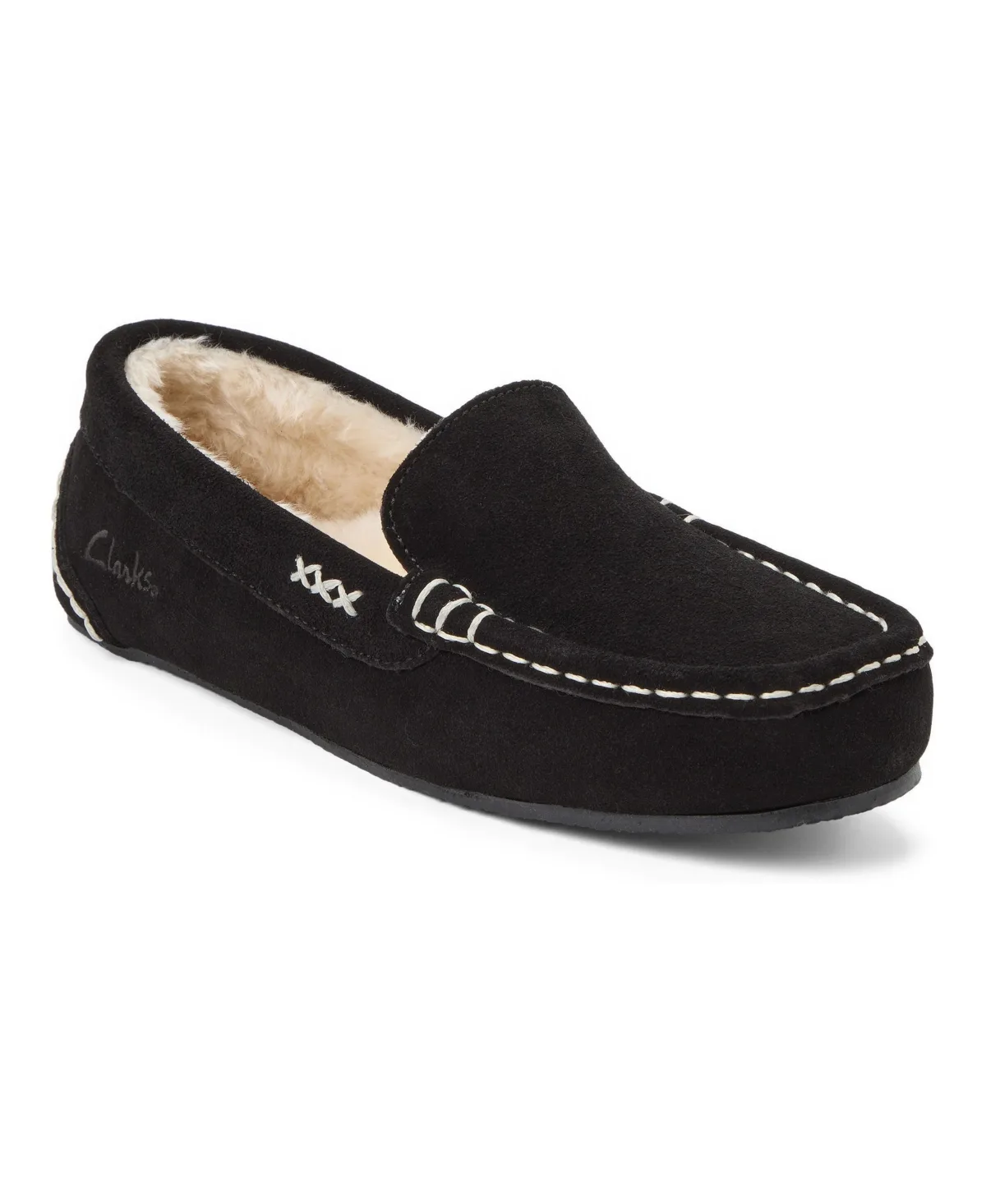 Suede Driver Moc Memory-Foam Slippers