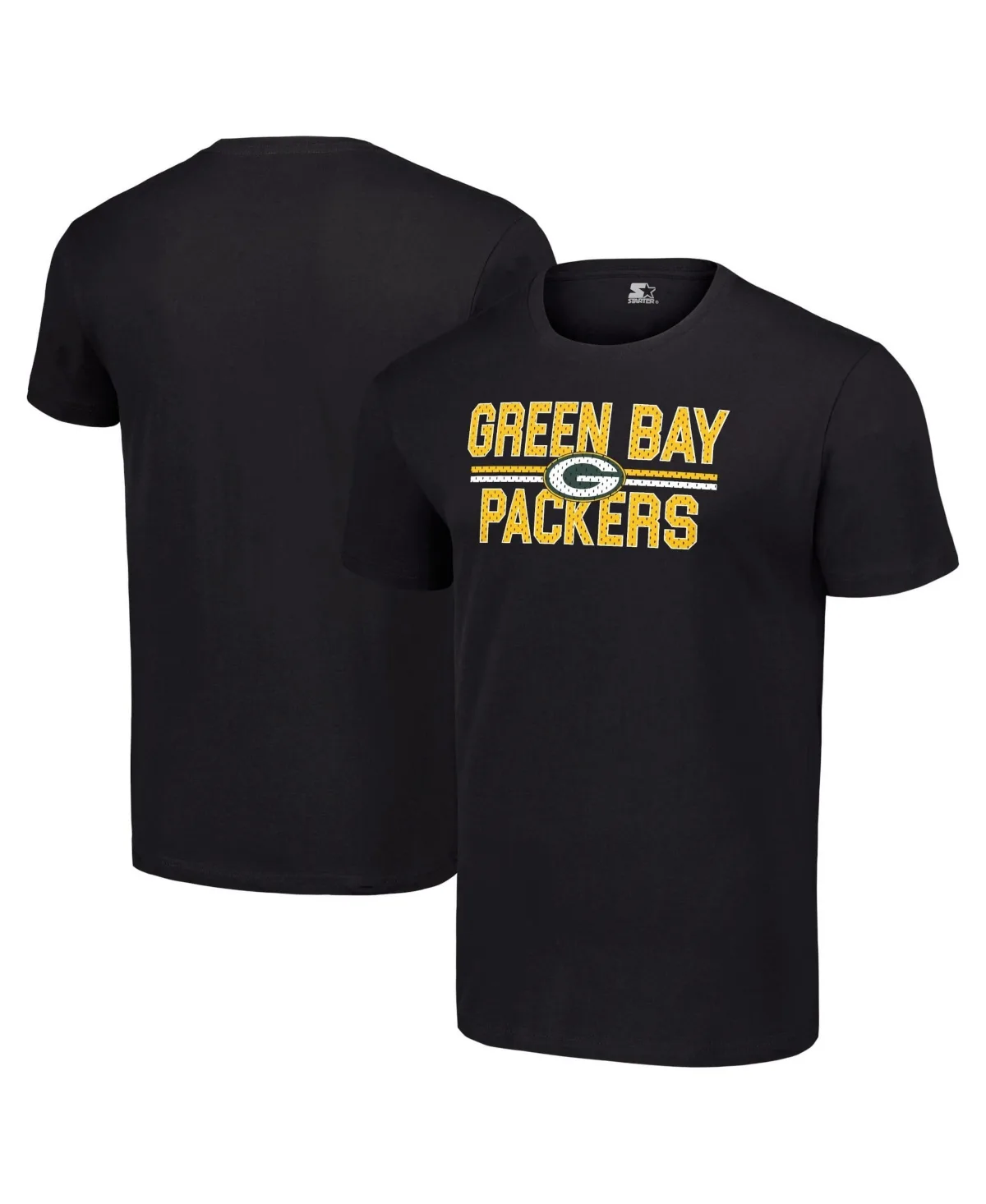 Green Bay Packers Team Mesh Print Graphic T-Shirt