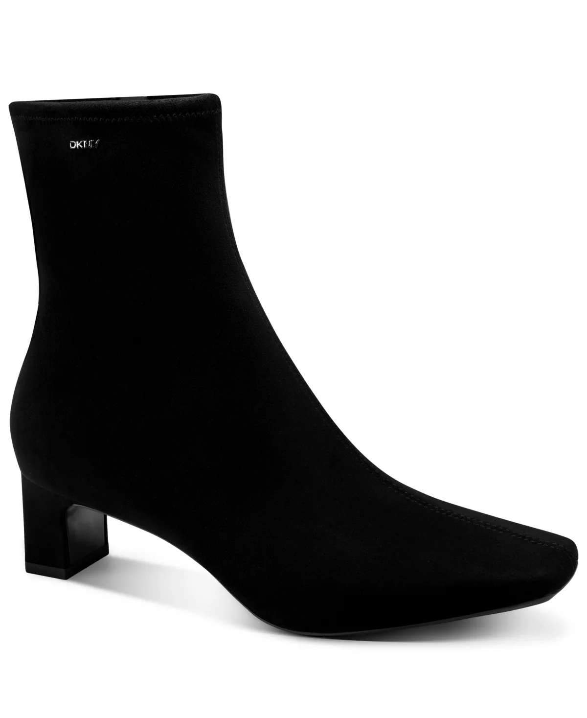 May Zipper Heeled Booties by DKNY