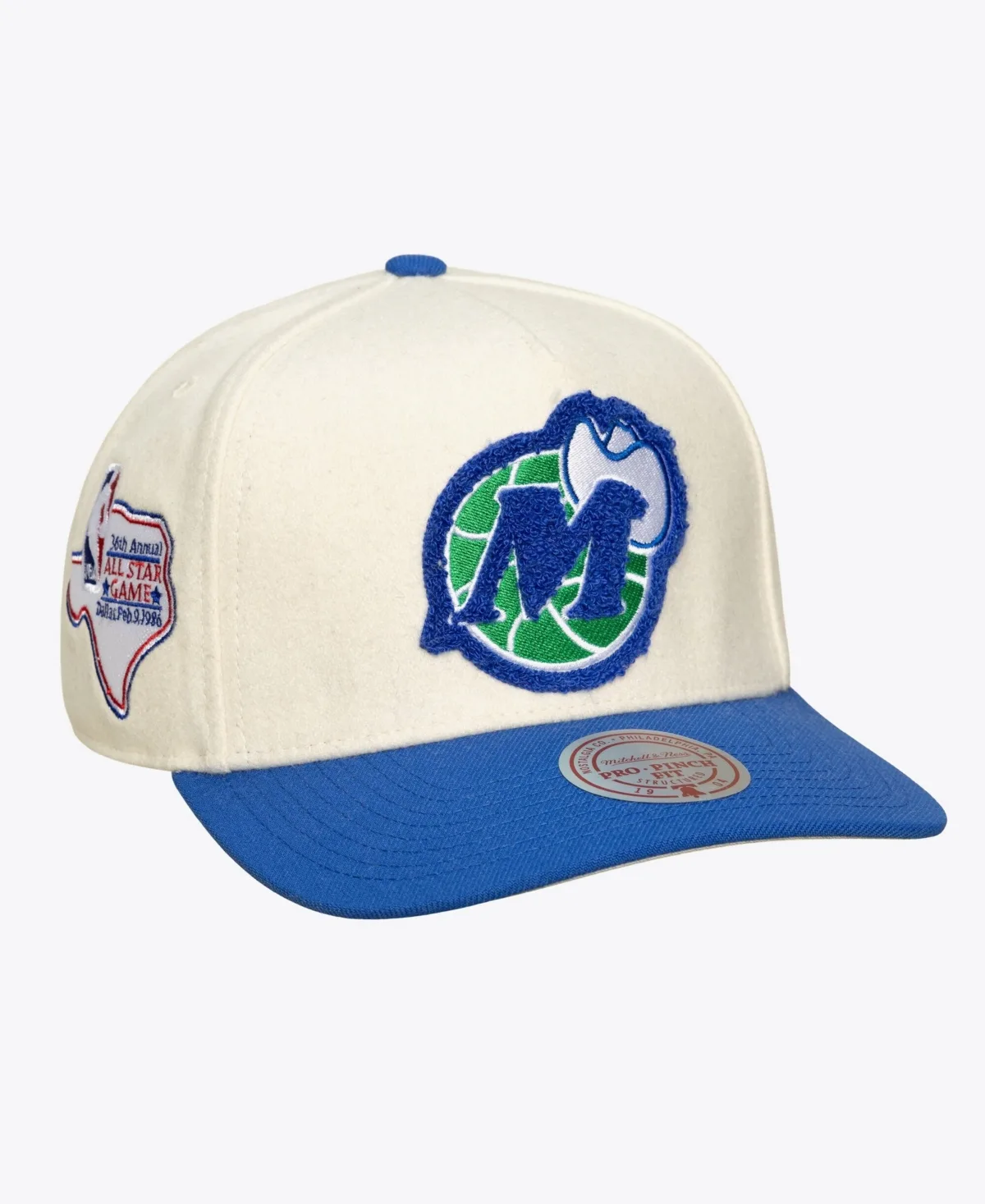 Dallas Mavericks Team Pro Adjustable Hat by Mitchell & Ness
