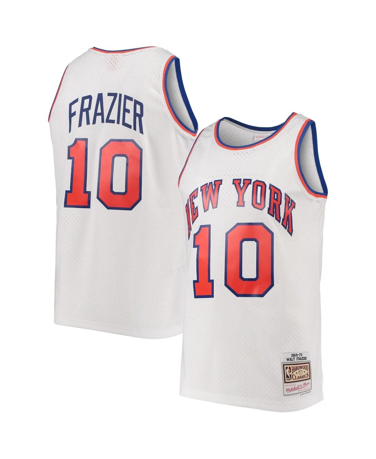 Walt Frazier New York Knicks Hardwood Classics Swingman Jersey