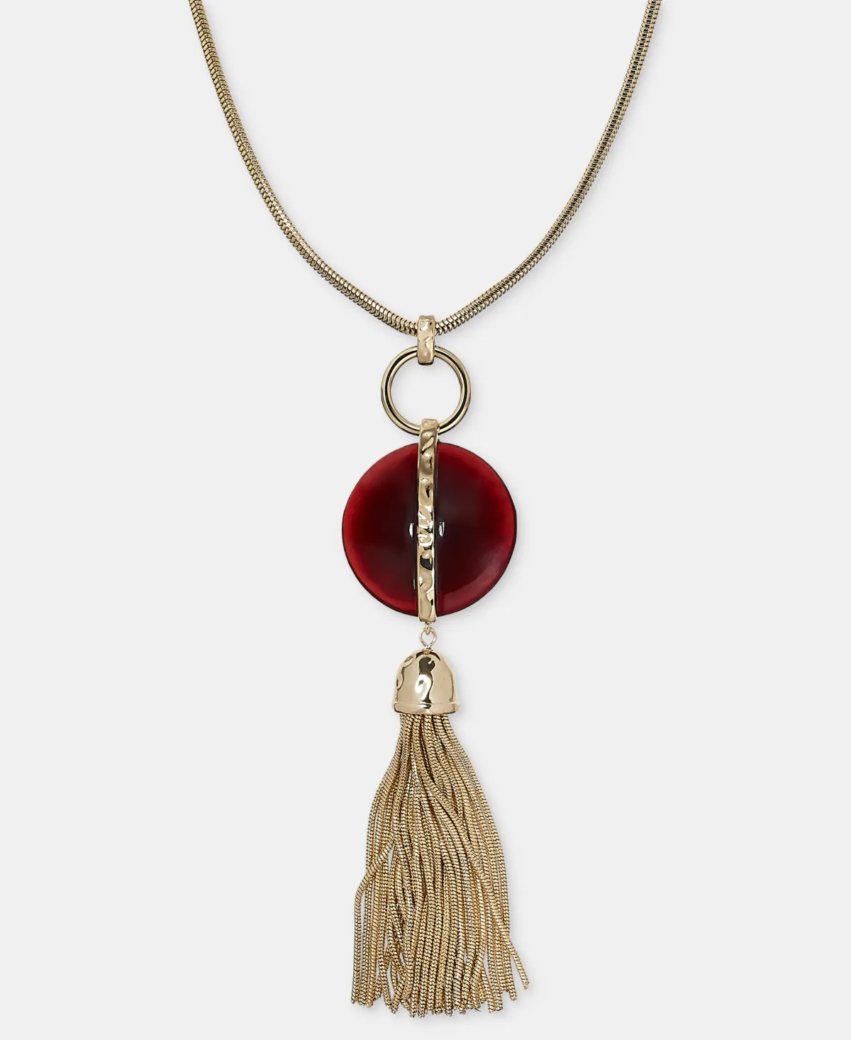 Long Tassel Pendant Necklace by Style & Co