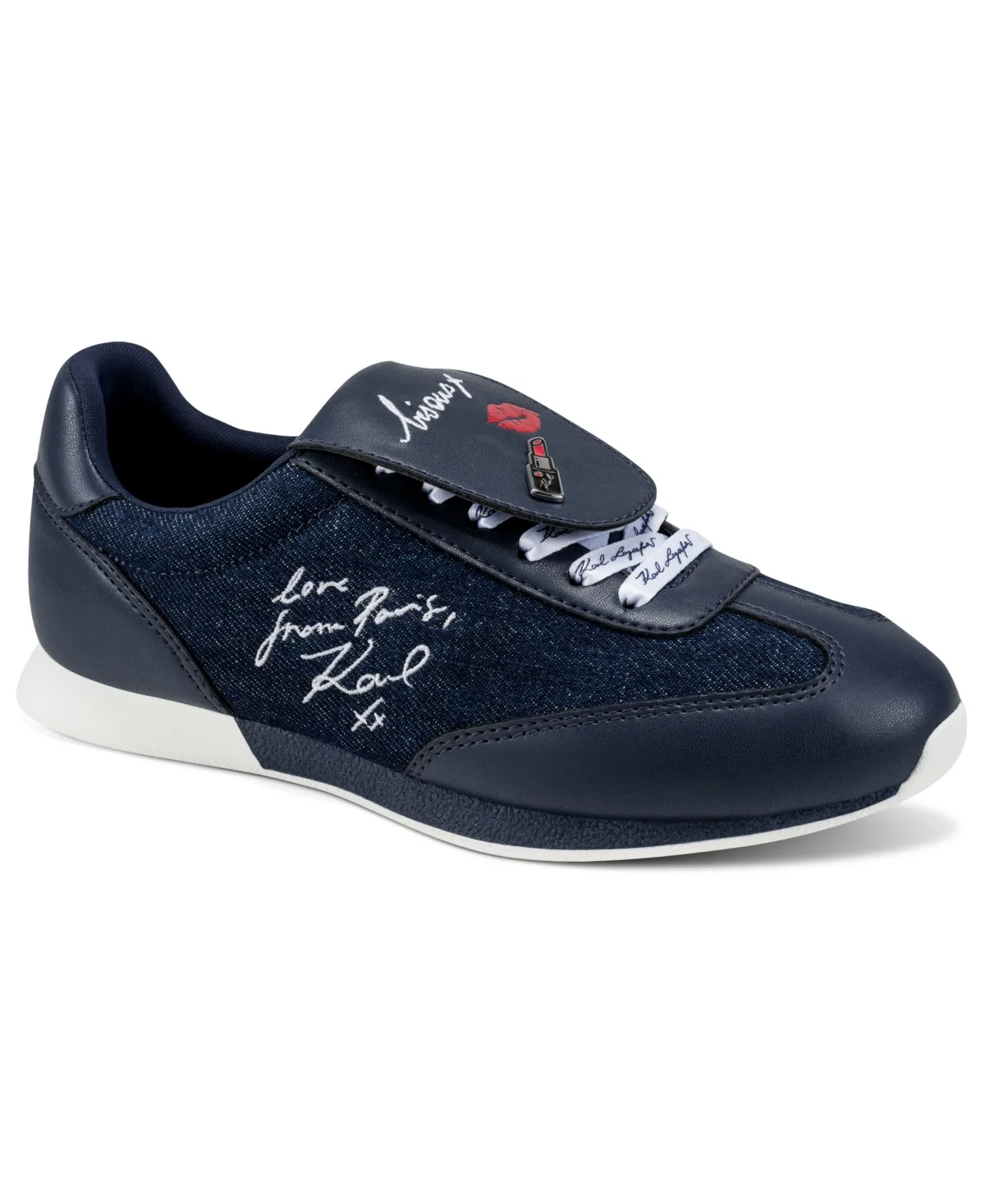 Midwood Lace-Up Sneakers by Karl Lagerfeld