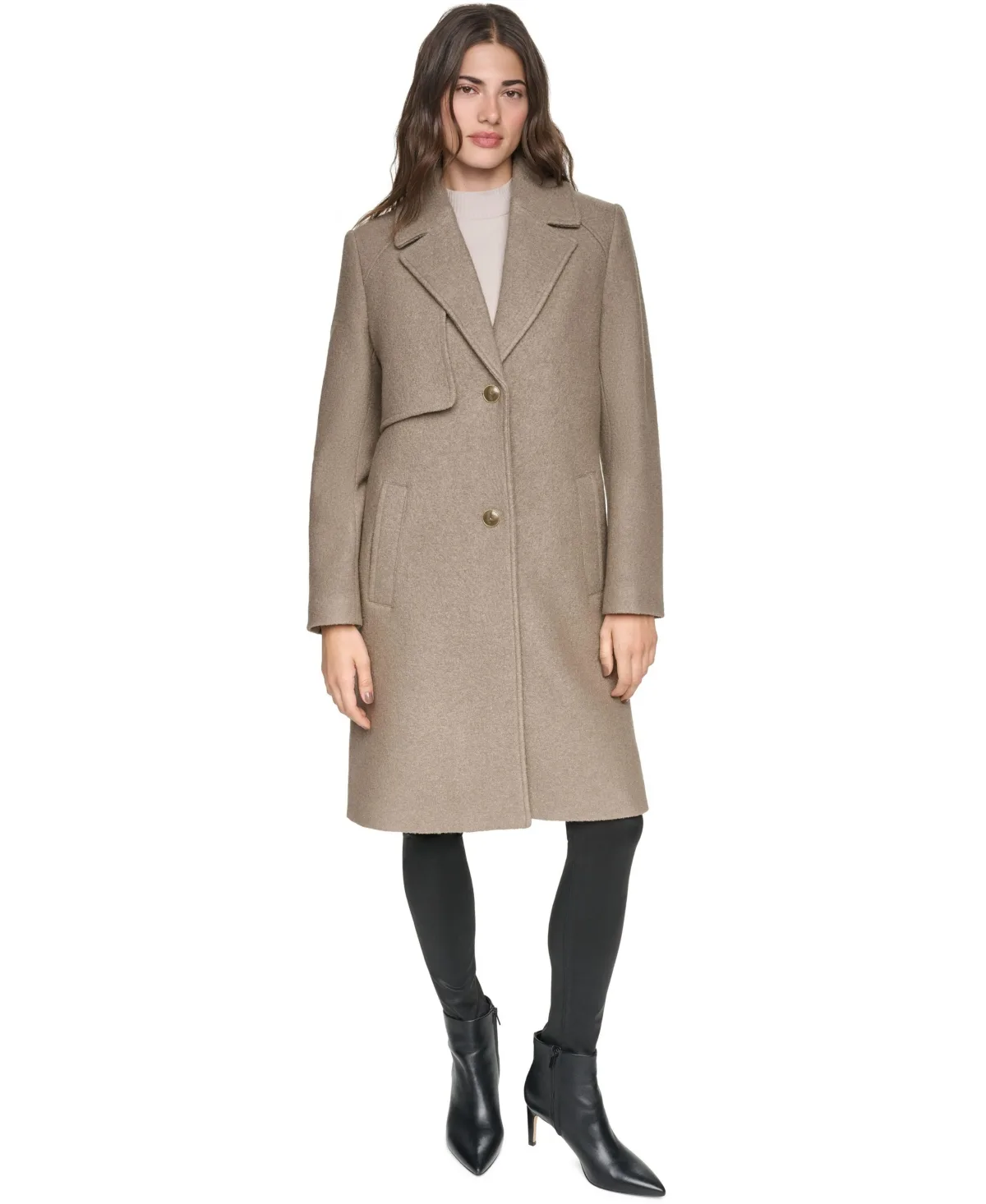 Besette Boiled Wool Coat