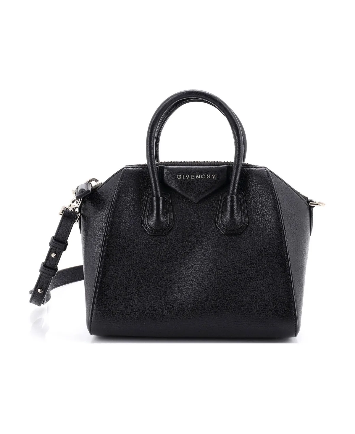 Pre-Owned Givenchy Mini Antigona Bag Leather
