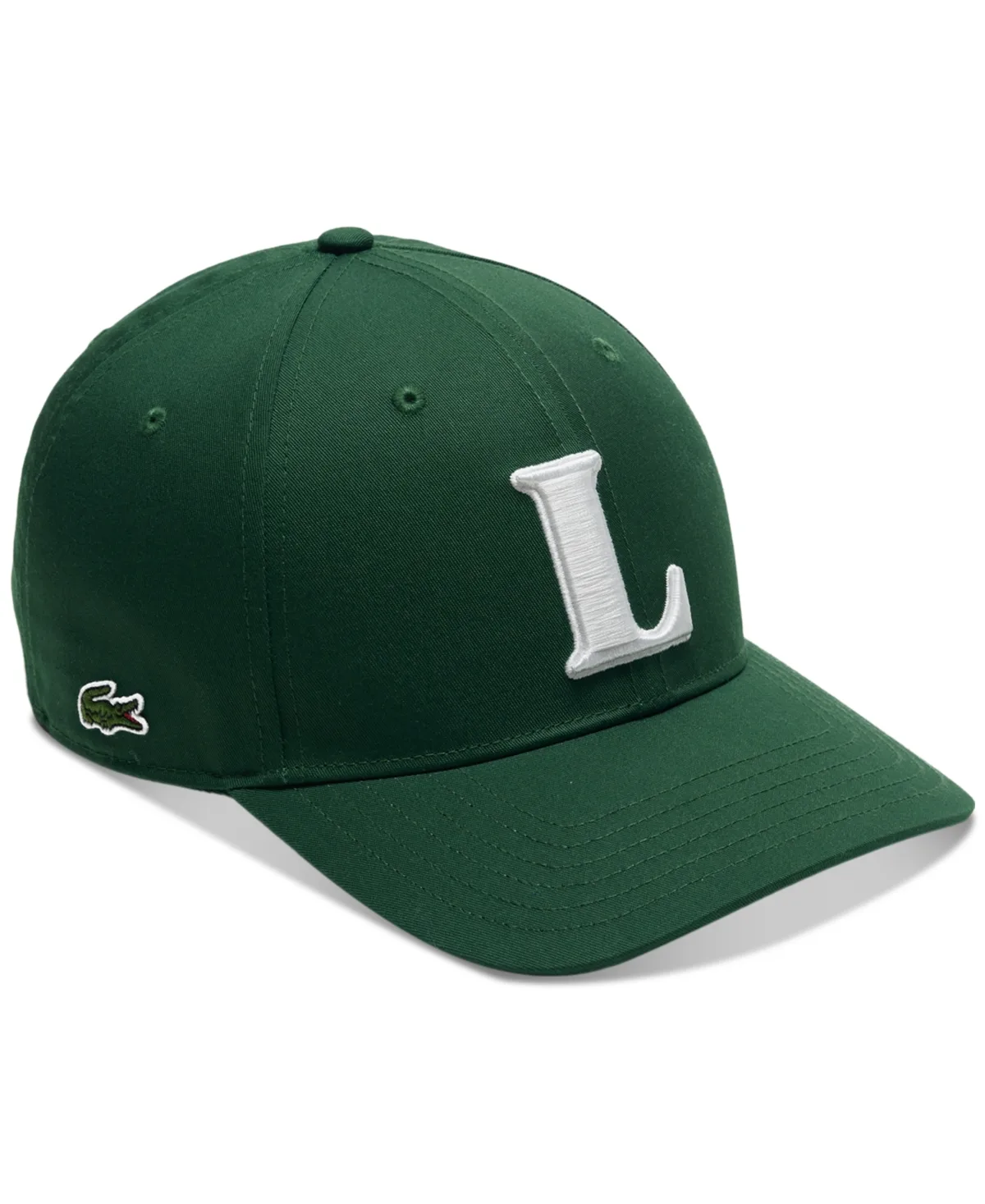 Contrast Logo Twill Baseball Cap by Lacoste
