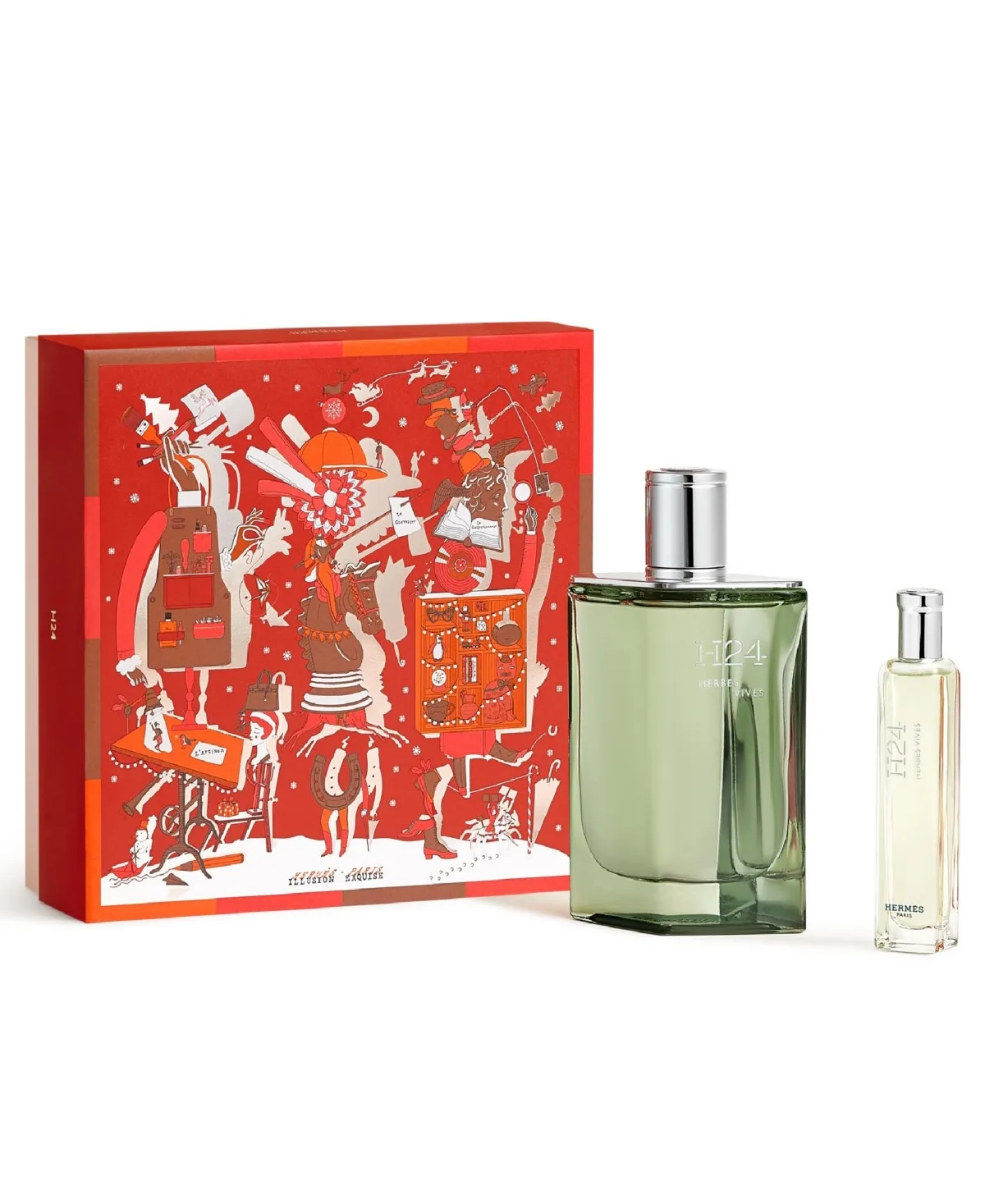 2-Piece H24 Herbes Vives Eau De Parfum Gift Set by Hermes