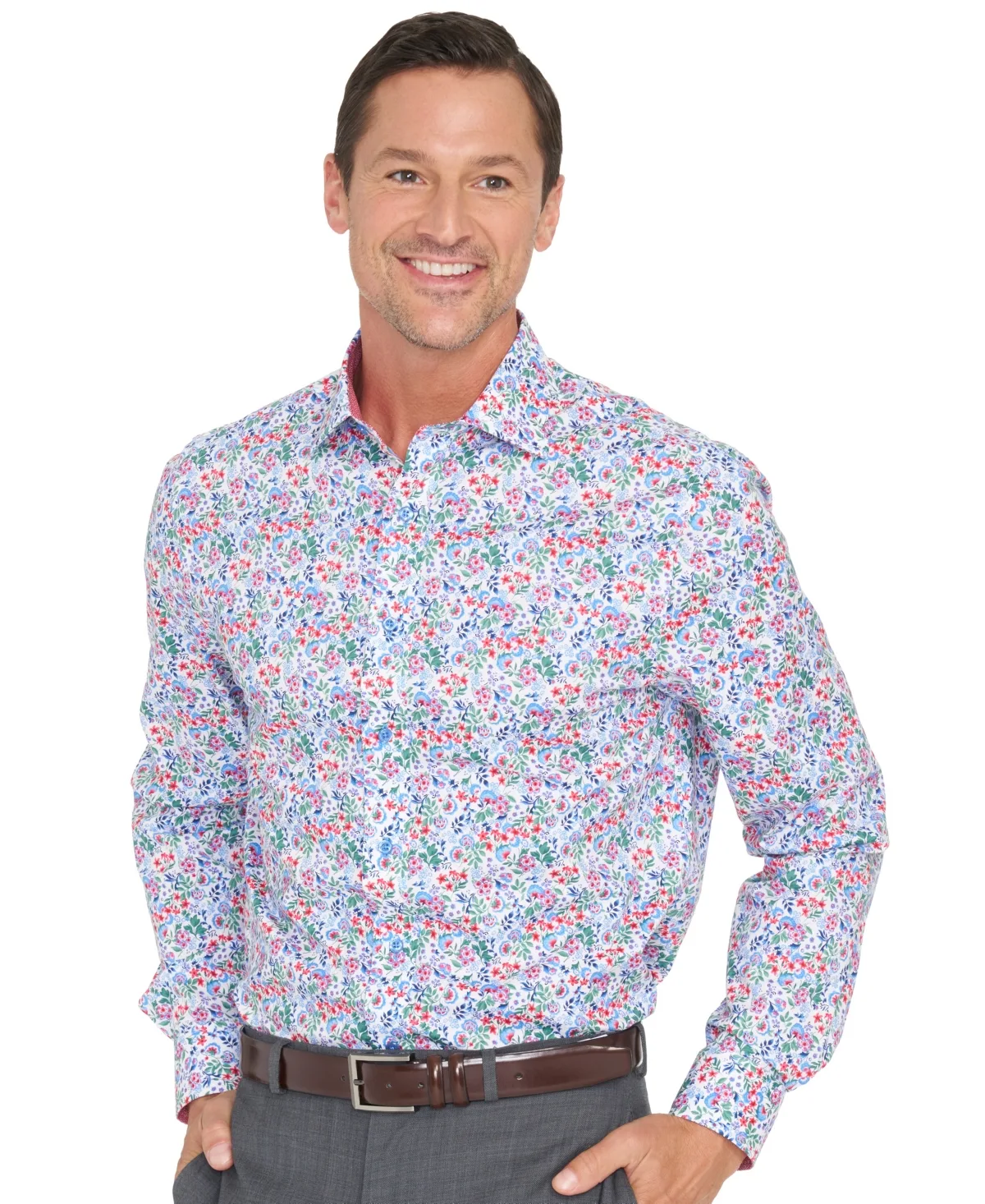 Botanical Floral Dress Shirt
