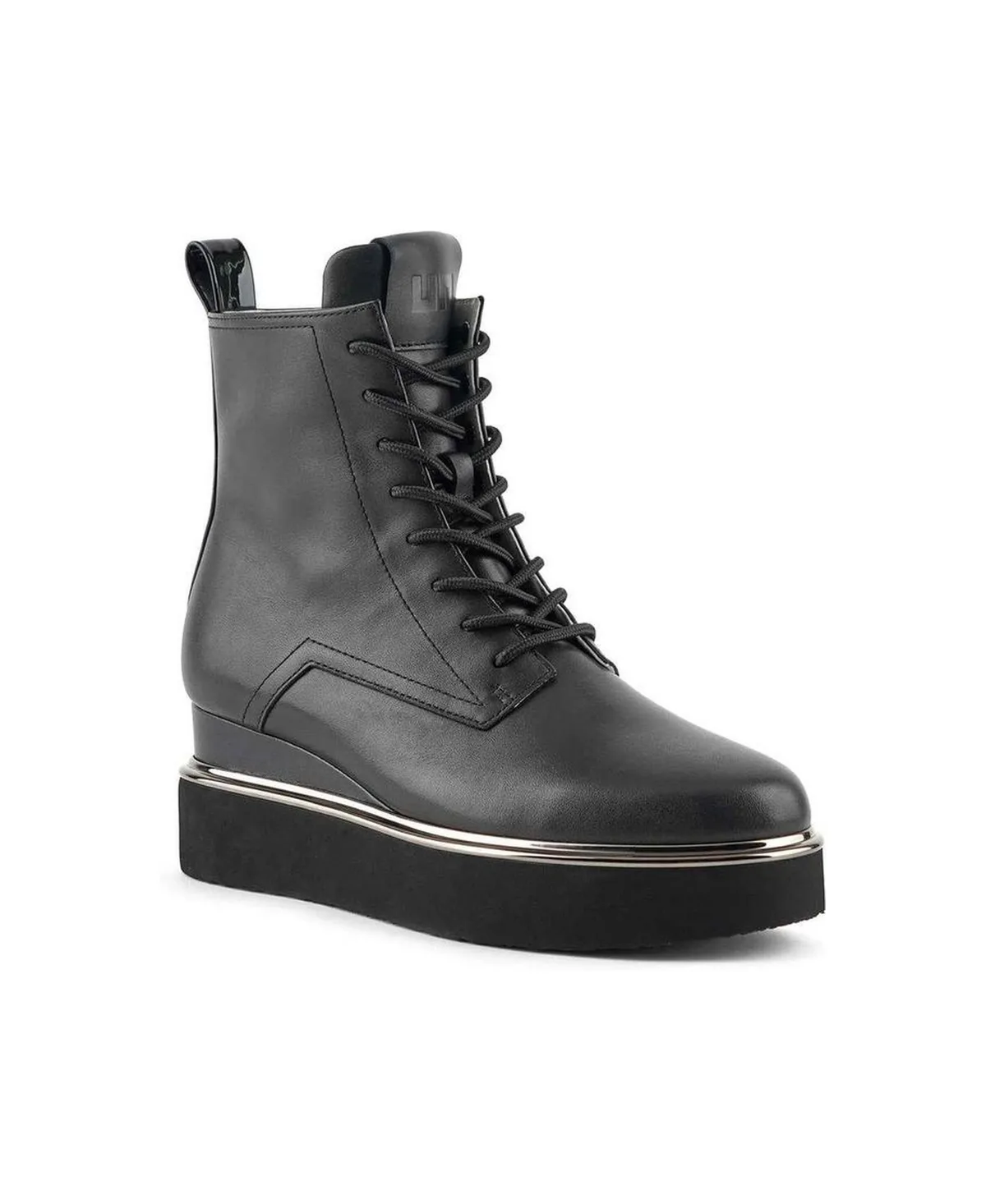 Juko Combat Platform Side-Zip Boots by United Nude