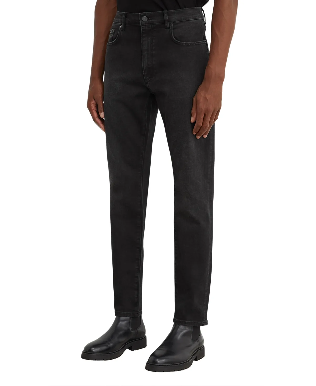 Wall Slim-Fit Dark-Wash Denim Jeans