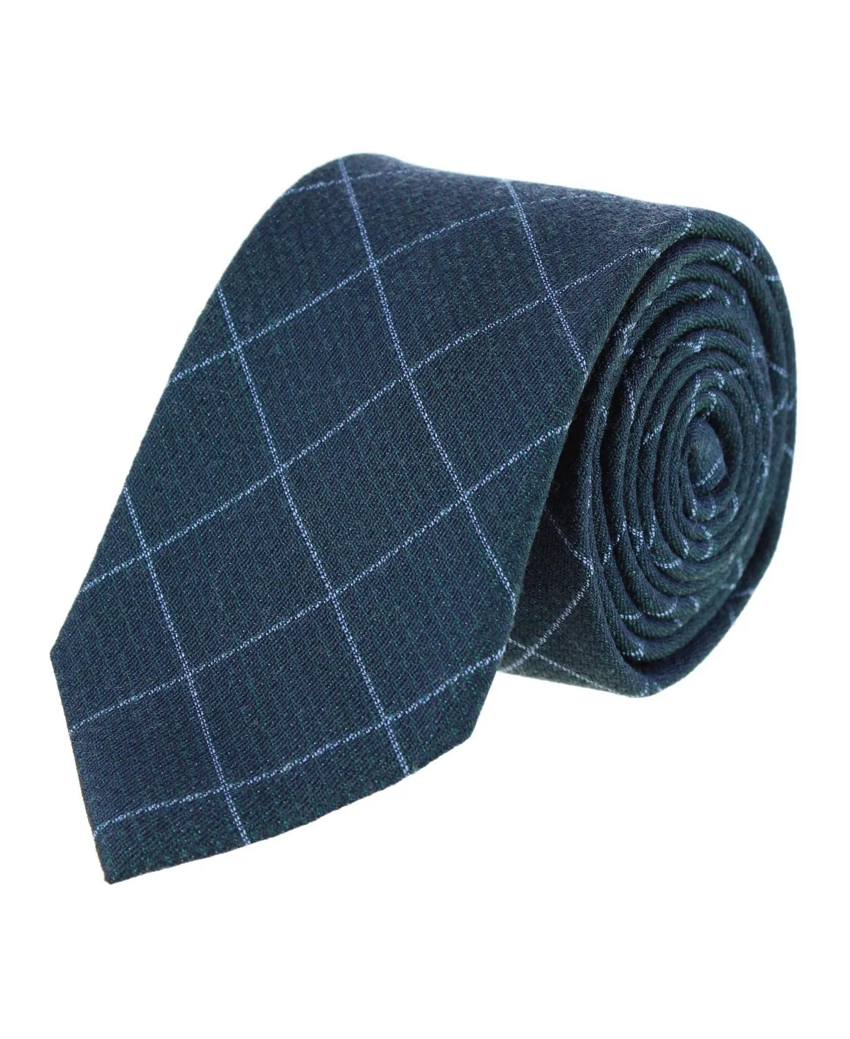 Zeke Patterned Business Wool Blend Necktie by Trafalgar