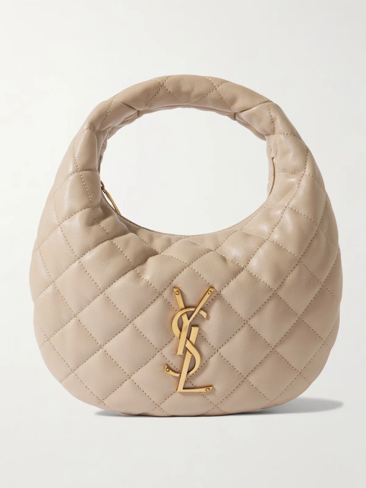 - Icarino Quilted Leather Tote -