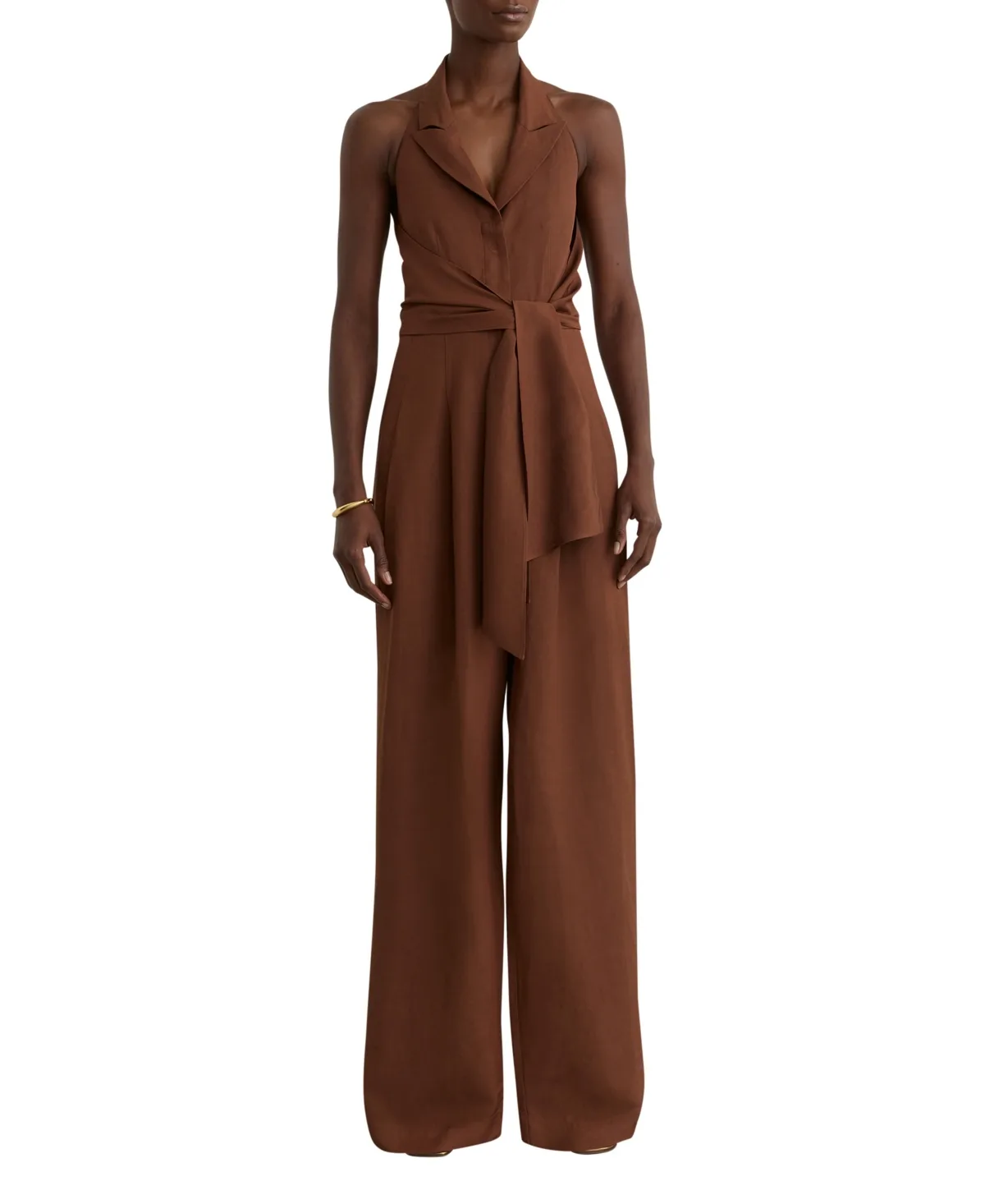Taya Sleeveless Wide-Leg Jumpsuit