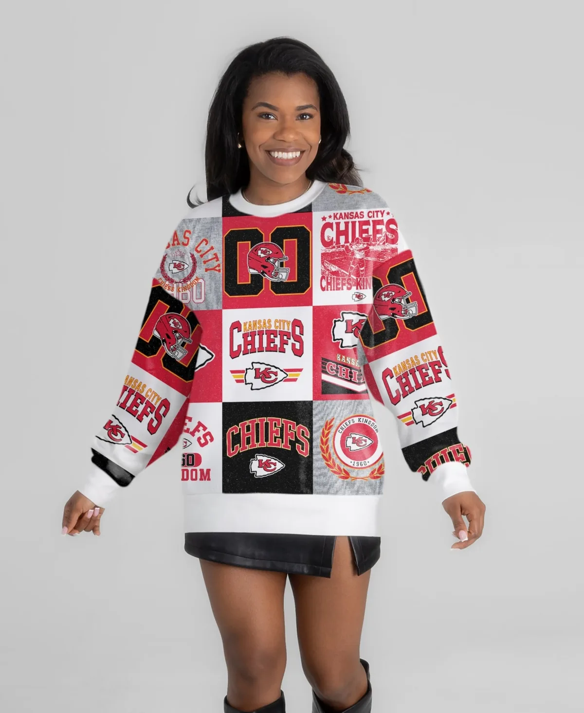 Kansas City Chiefs Highlight Reel Repeat Premium Fleece Sweatshirt