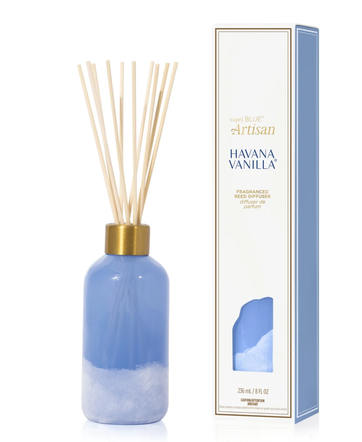 Luce dAmalfi Havana Vanilla Reed Diffuser 8 oz by Capri Blue