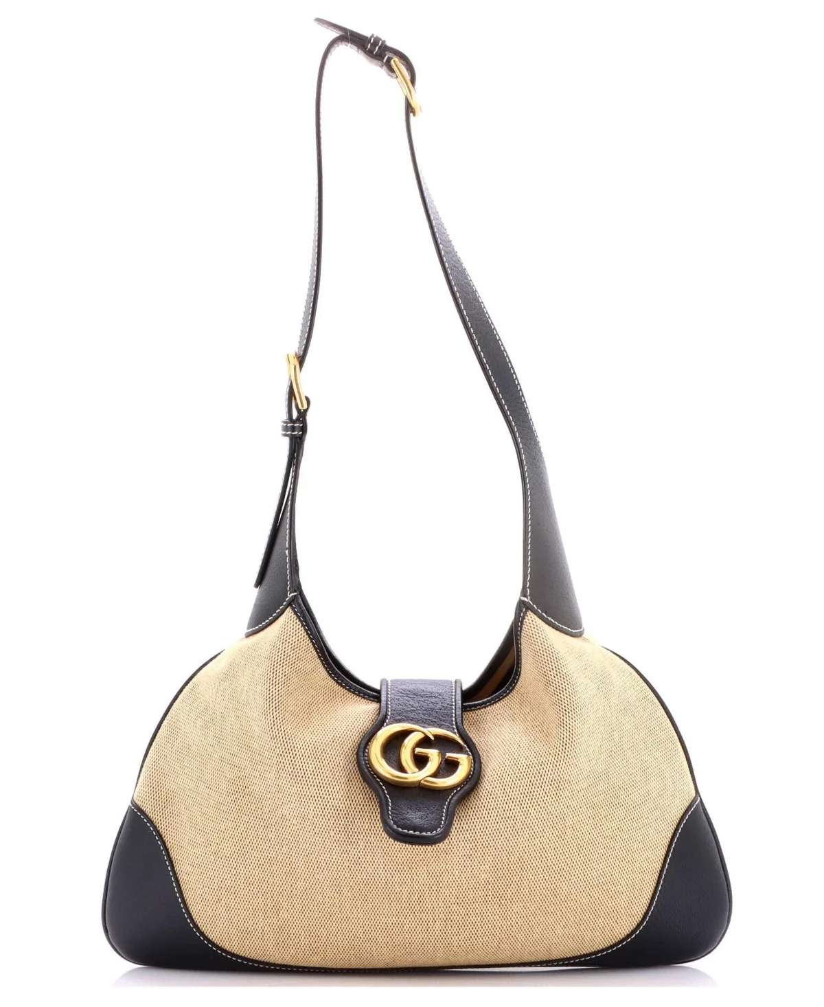 Pre-Owned Gucci Medium Aphrodite Shoulder Bag Canvas and Leather by Gucci