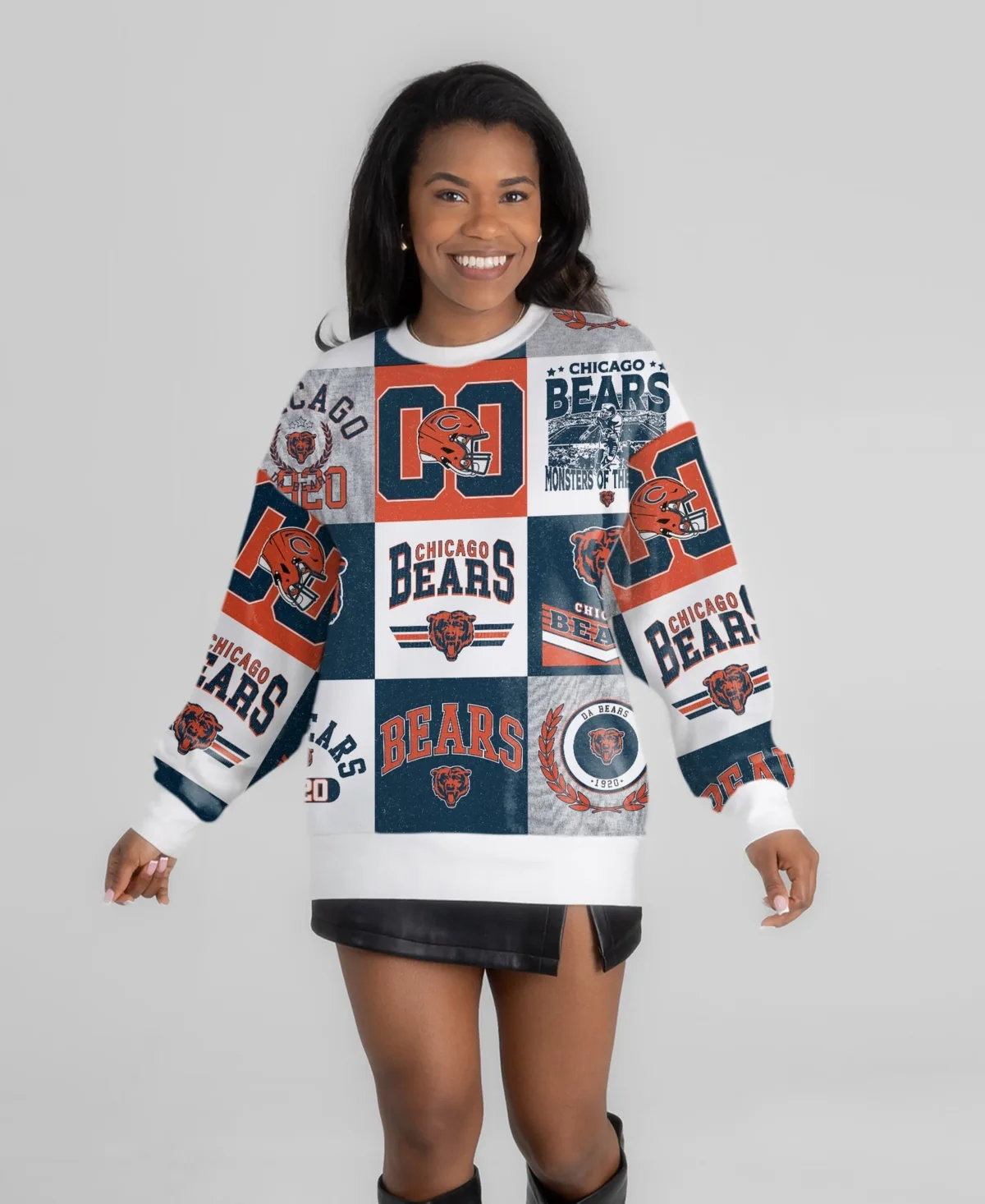 Chicago Bears Highlight Reel Repeat Premium Fleece Sweatshirt