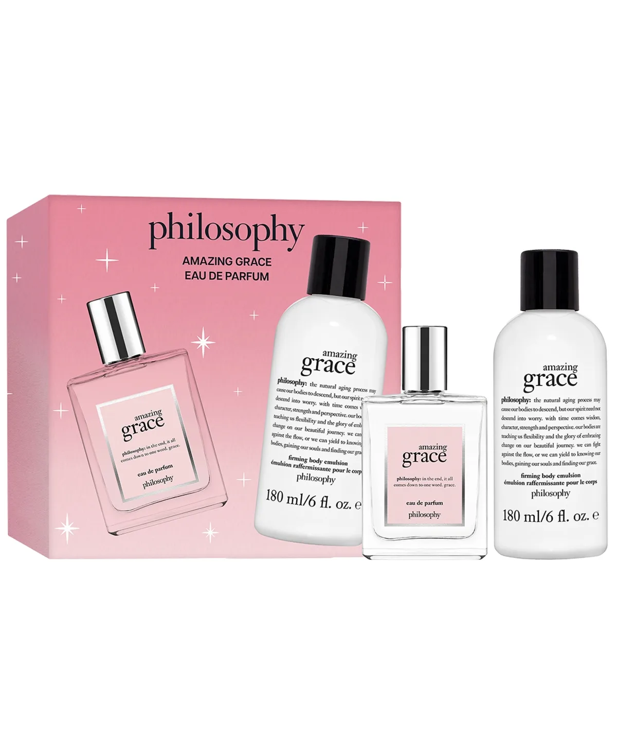 2-Piece Amazing Grace Eau De Parfum Spray & Body Emulsion Gift Set by Philosophy