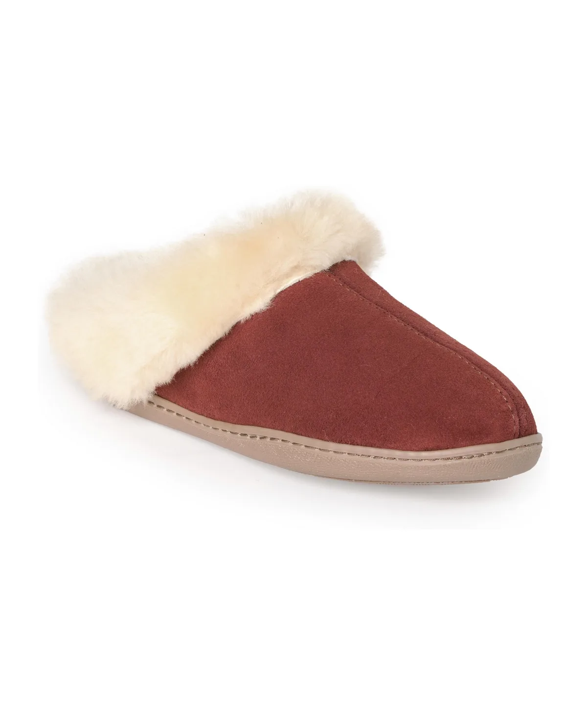 Sheepskin Mule Padded Insole Slippers