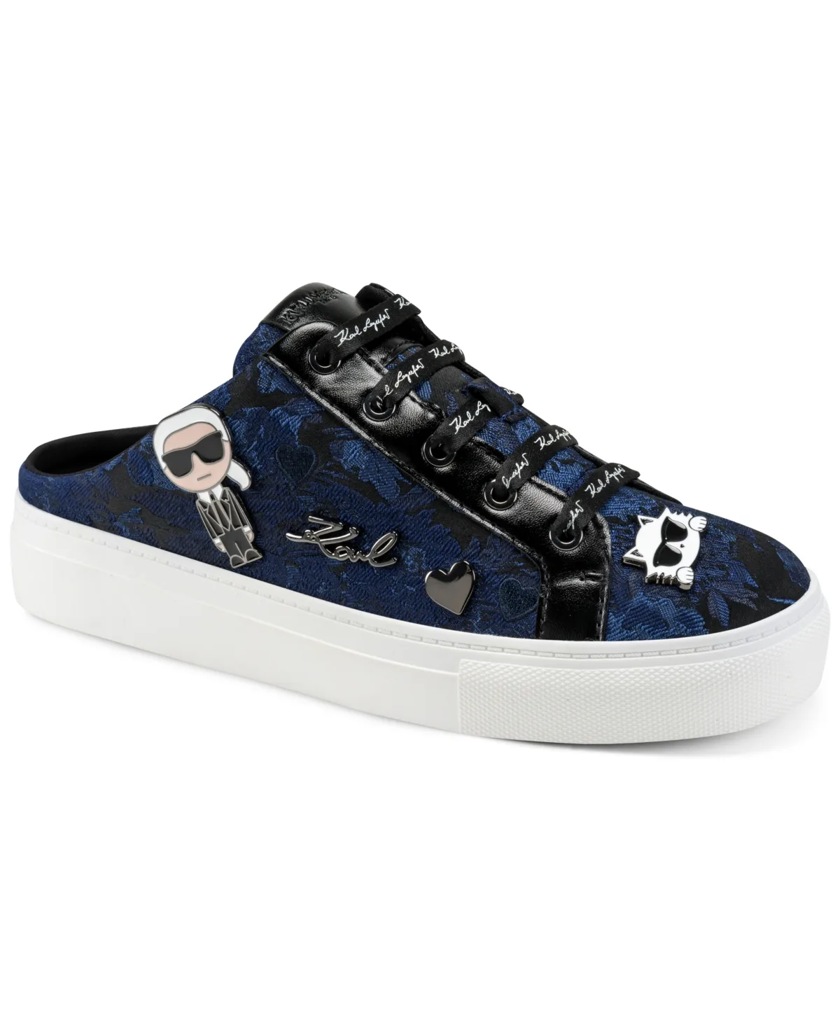 Cambria Macaron Slip-On Sneaker Mules by Karl Lagerfeld