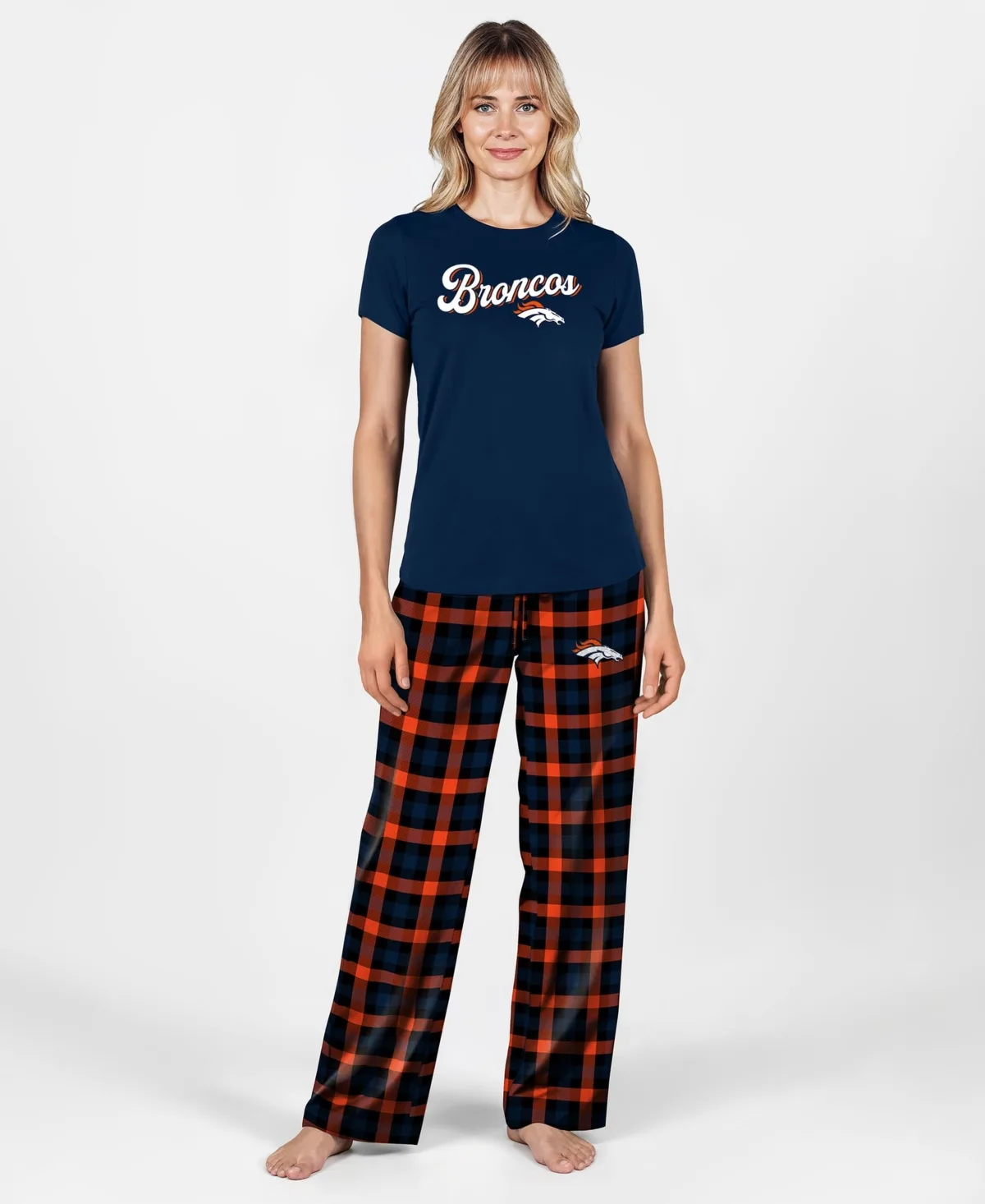 Denver Broncos Highland Sleep Set
