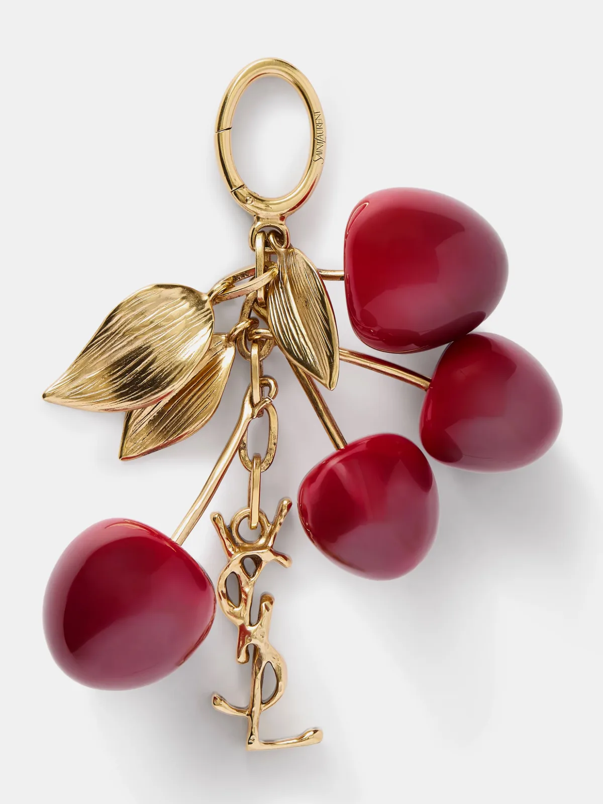 - Gold-tone And Resin Keychain -
