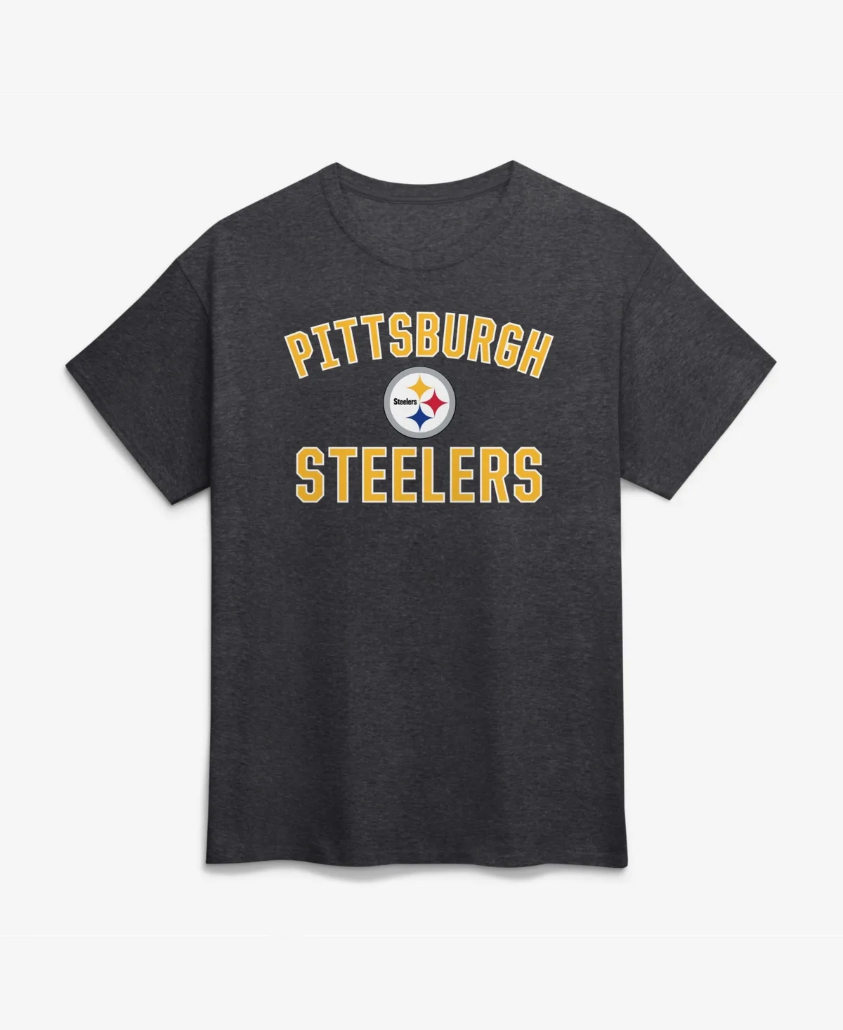 Pittsburgh Steelers Arch Victory Graphic Crewneck T-Shirt