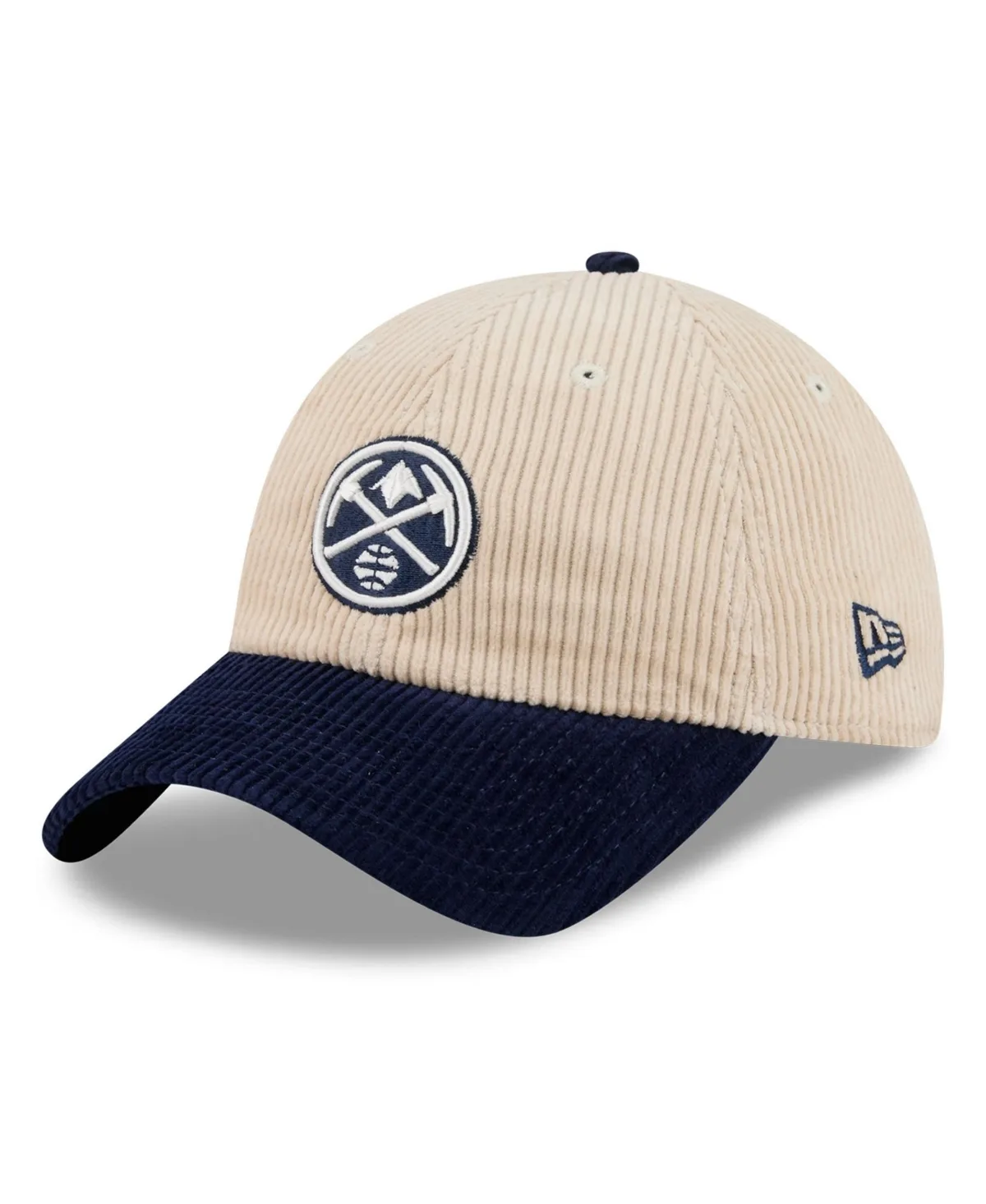 Denver Nuggets Tonal Corduroy Casual Classic Adjustable Hat by New Era