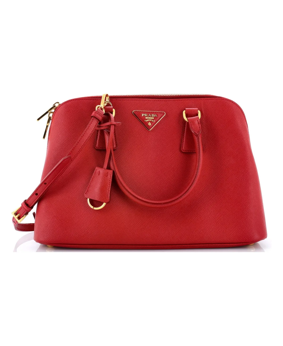 Pre-Owned Prada Medium Promenade Bag Saffiano Leather by Prada