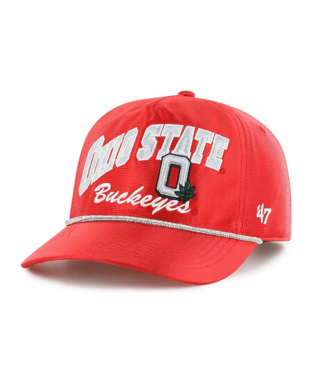 Ohio State Buckeyes Glitter Hitch Adjustable Hat by 47 Brand