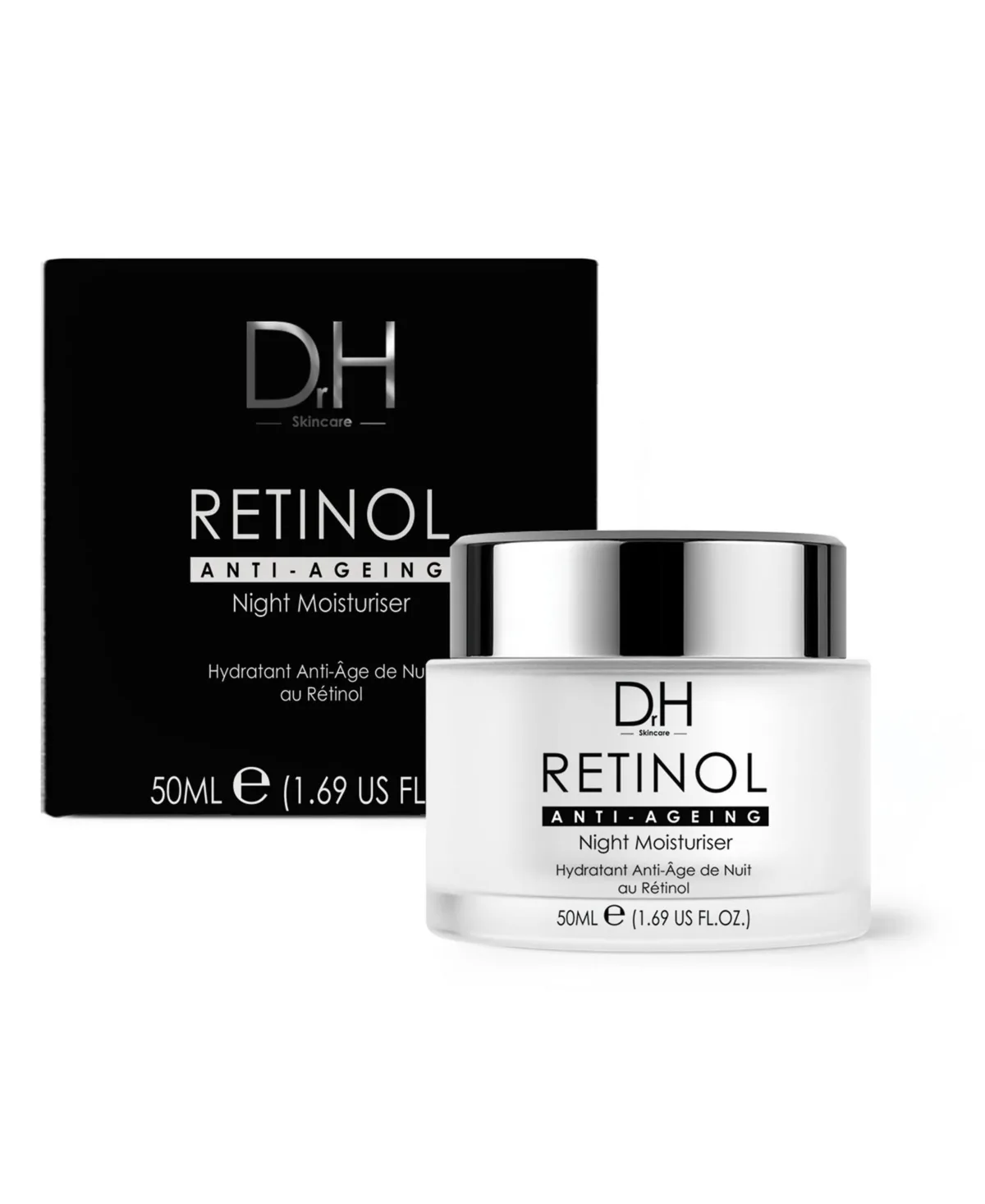 Retinol Anti-Aging Night Moisturizer 50ml by Dr H