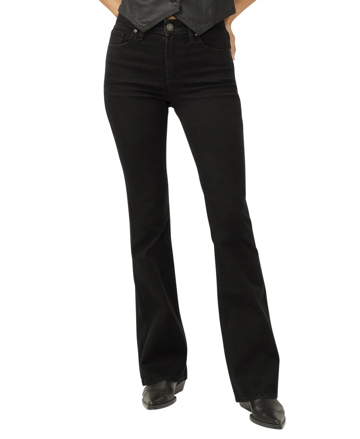 Avery High Rise Curvy Fit Bootcut Jeans