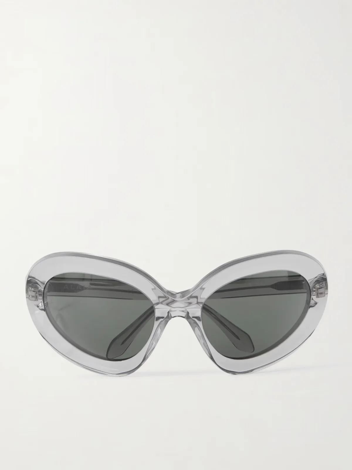 - Round-frame Acetate Sunglasses - by Alaïa